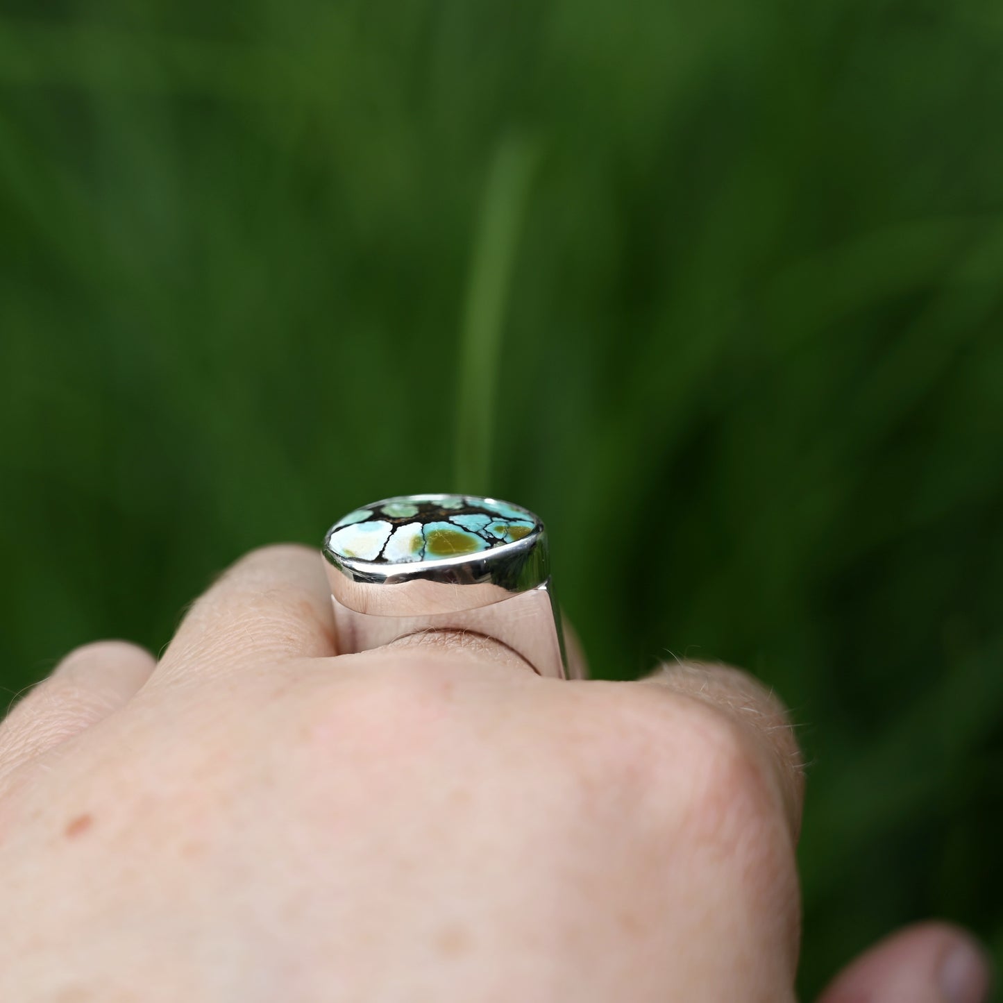 Component Ring - Cloud mountain Turquoise