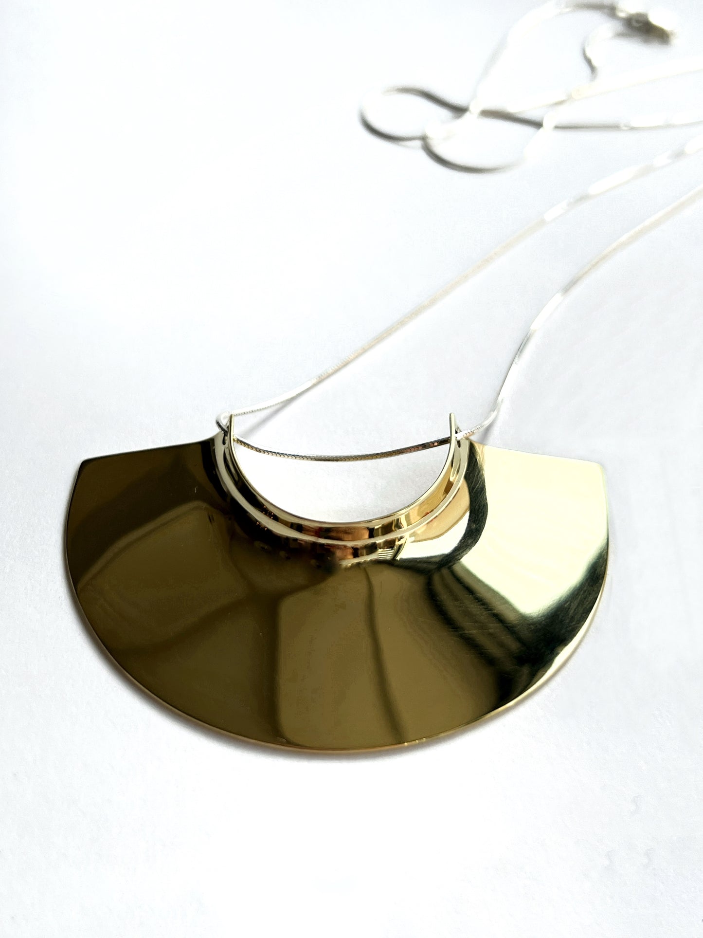 Assemblage Pendant Brass